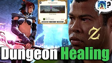 How To Heal in Dungeons & Duty Finder - Guided Walkthrough as White Mage