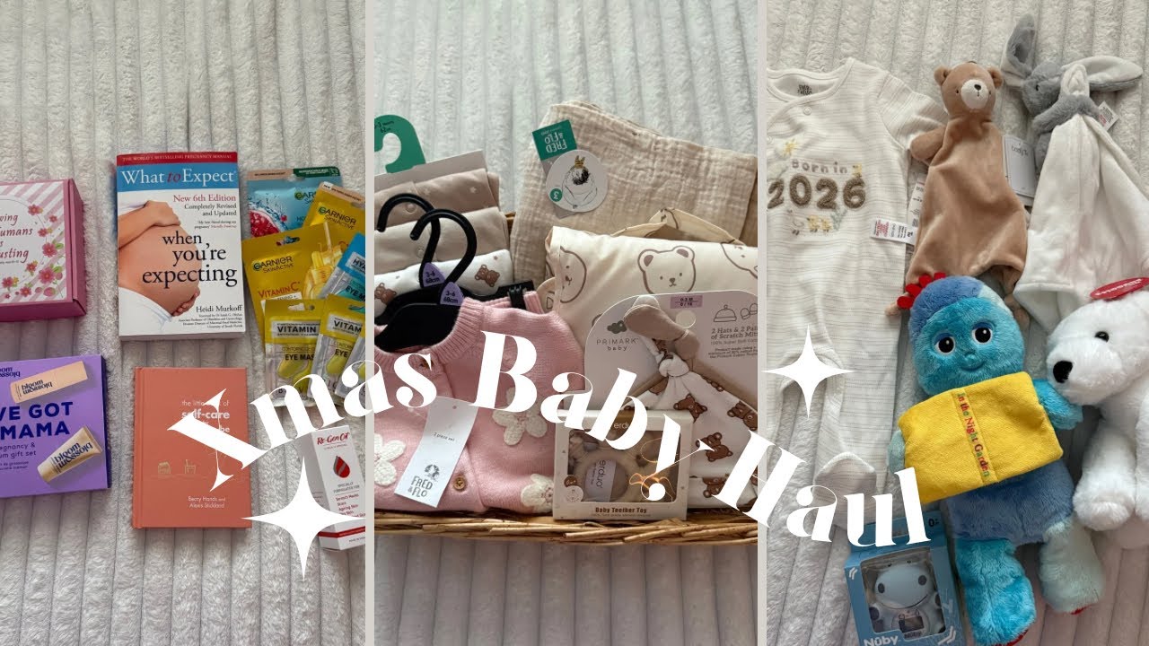 Christmas Baby Haul + Back Workout 