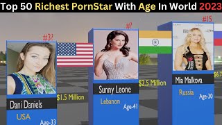 Top 50 Richest Porn Star From Different Countries 2024 ! #adult #vibs #comparison #country