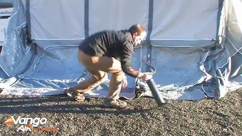 Vango AirAwning® Pitching