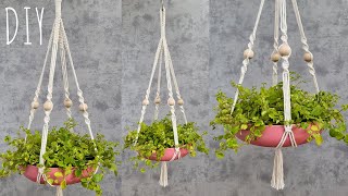 🌿DIY PORTAMACETAS de MACRAME paso a paso (PRINCIPIANTES) | DIY Macrame Plant Hanger for Beginners