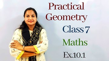 Q.1 - Ex 10.1 - Practical Geometry - Chapter 10 - Class 7 - NCERT Maths - RBSE Maths