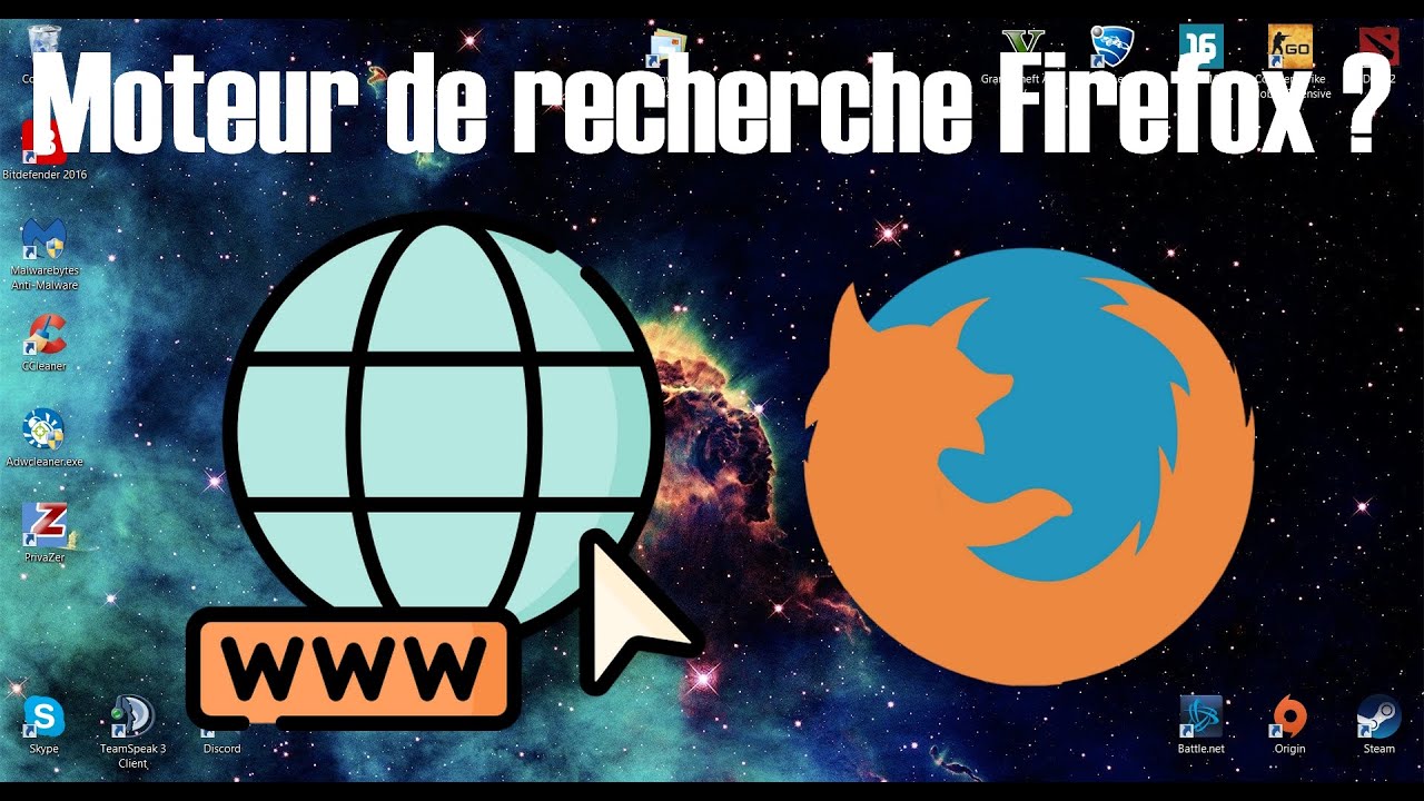 Comment Faire Pour Avoir Mozilla Comme Moteur De Recherche