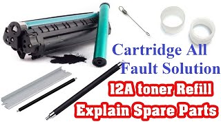 Hp 12a Cartridge Refilling Step By Step | How to Refill Hp12a Cartridge| Hp 1005 Cartridge Refilling