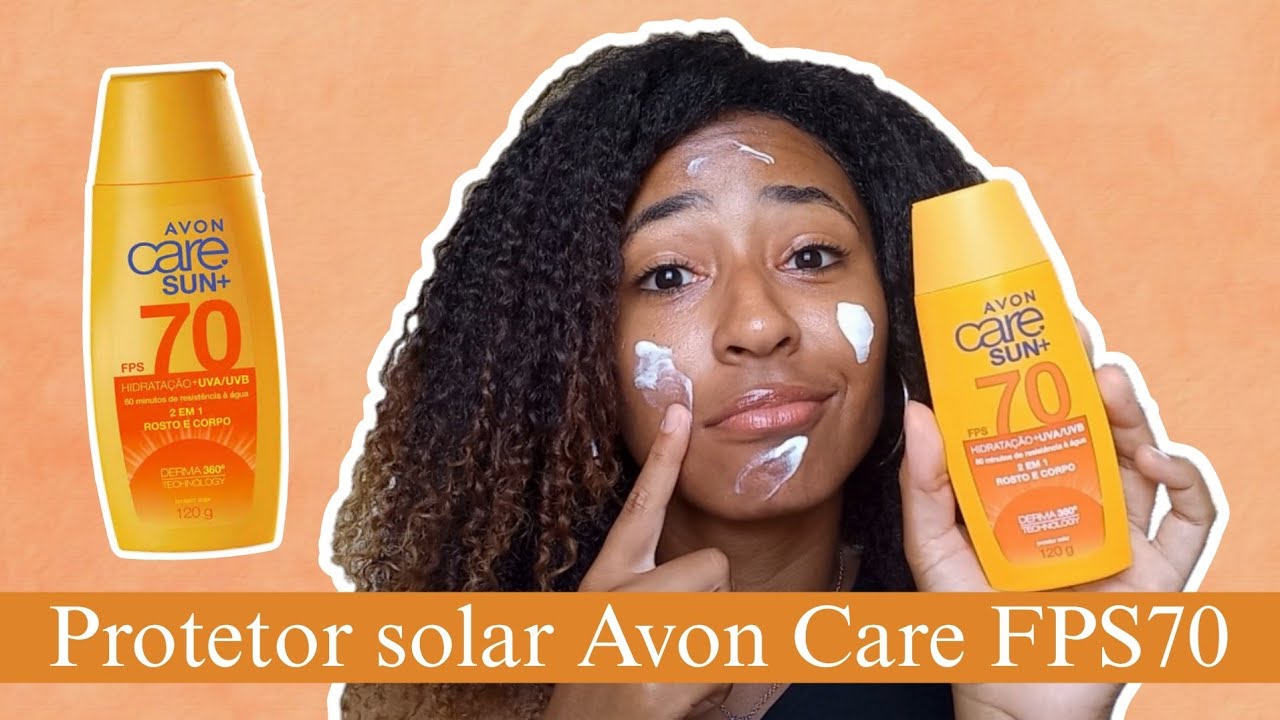 NOVIDADE: PROTETOR SOLAR FPS70 AVON CARE 2 EM 1 | CORPO E ROSTO