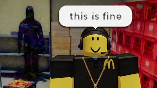 Clocking in the WORST JOB on ROBLOX!