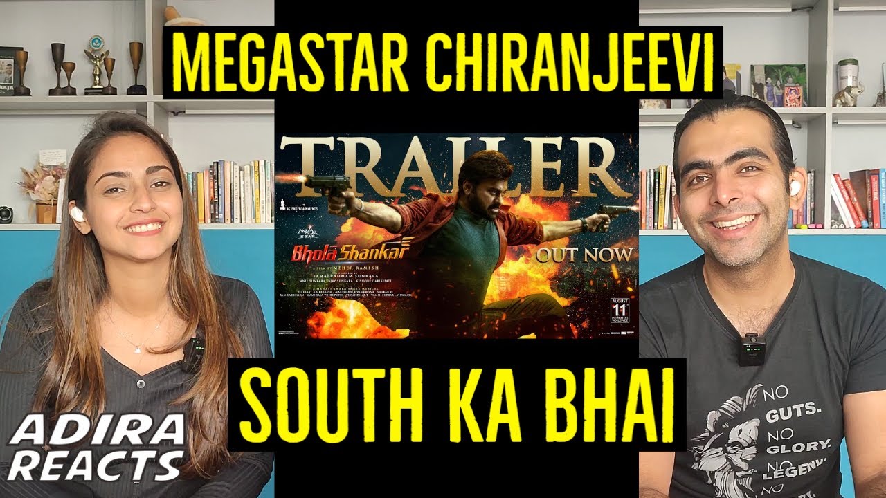 Bhola Shankar Reaction By Foreigners | Chiranjeevi Bhola Shankar Trailer