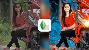 Snapseed Moody Blue Photo Editing🔥| Snapseed Photo Editing | Snapseed Background Colour Change 2022