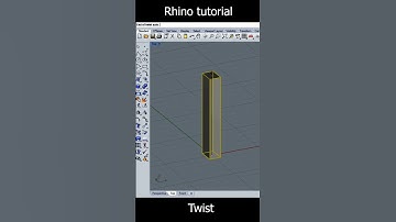 rhino 3D/twist#tutorial