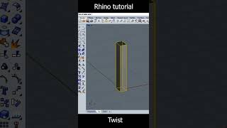 rhino 3D/twist#tutorial