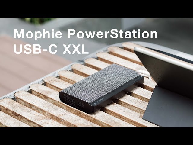 Mophie PowerStation USB-C XXL: sạc xịn cho Macbook, iDevice và Android