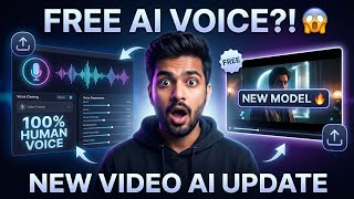 Free AI Voice Generator 2026 😱 | Real Human Voice + New AI Video Model