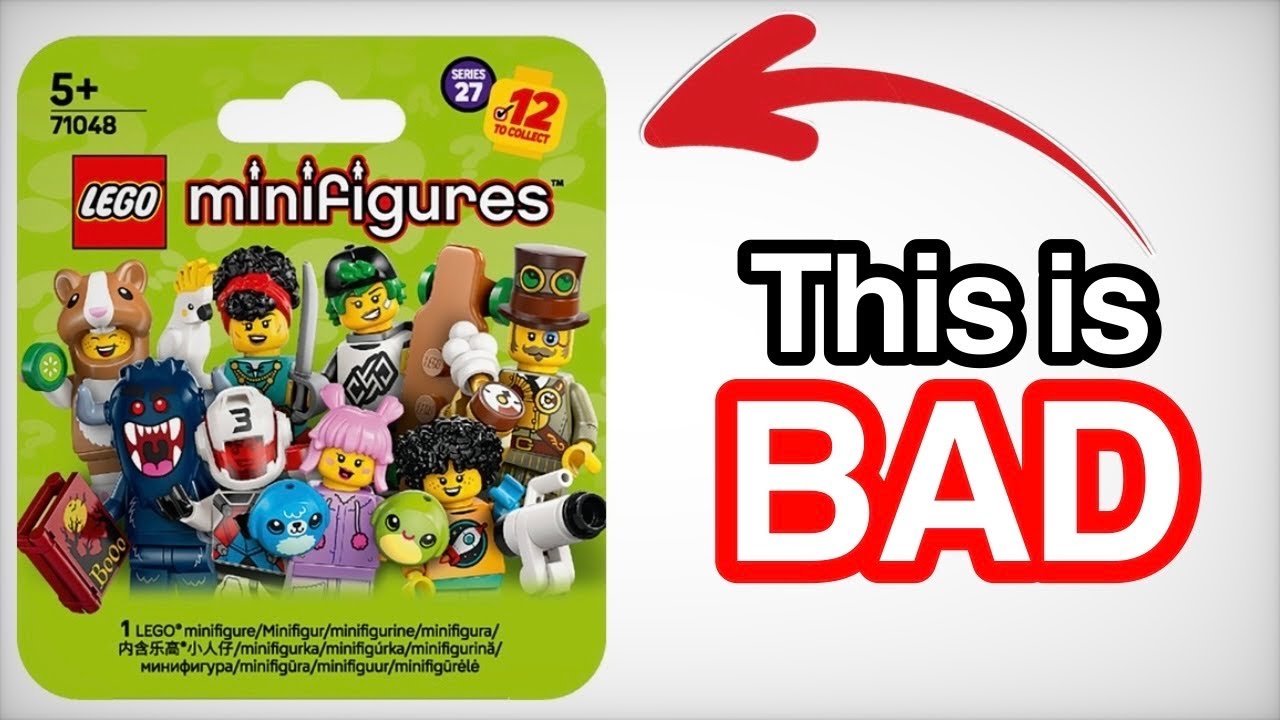 There’s a Problem with LEGO Collectible Minifigures Series… - YouTube