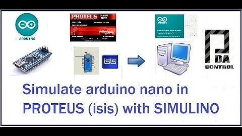 Arduino Nano Simulation in Proteus with SIMULINO: PDAControl