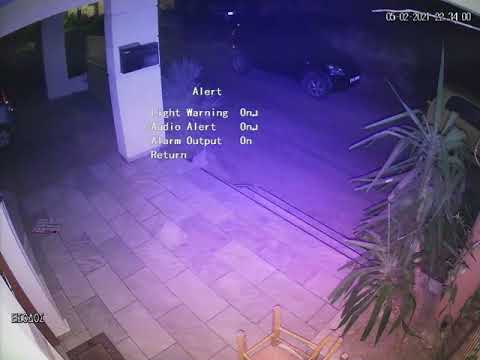 Camera DAHUA HAC-ME1509TH-PV-0360B 5MP FULL COLOR disable alarm siren and blue-red leds