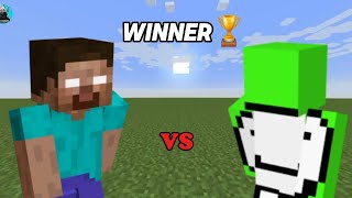 Dream Vs Mobs 🔥And Herobrine 😈