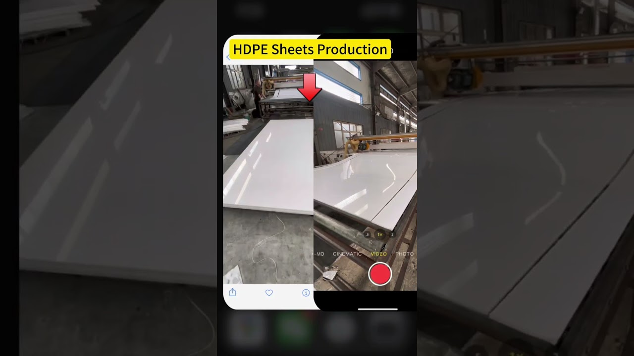 HDPE Sheets Production