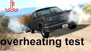 Towing Test With No Radiator! BeamNG. Drive