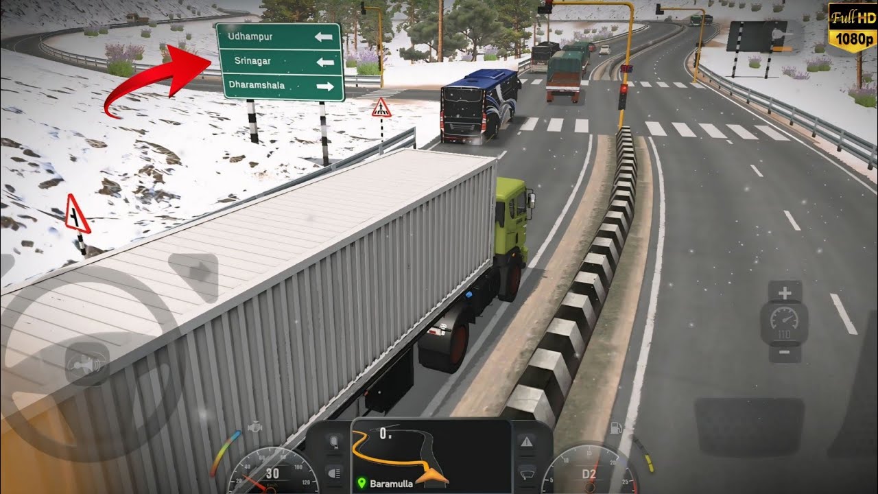 BARFILE RASTE ME TRANSPORTING || TRUCK MASTERS INDIA || REALISTIC HD ...