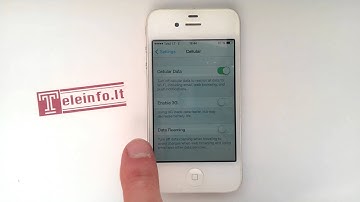 How to turn data roaming iPhone 4, 4s, 5, 5s, 6, 6plus