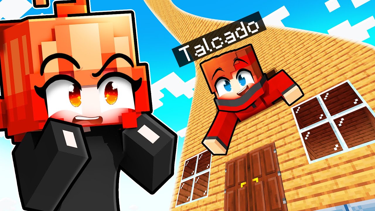 Я РАСТЯНУЛ этот дом ФАНАТКИ, пока она не заметила его в Minecraft!