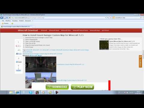 come scaricare mappe su minecraft