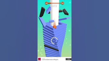 9 Level 49 Passed Stack Ball All Levels Walkthrough!