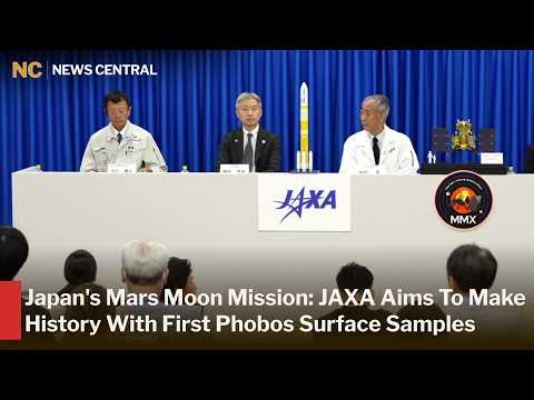 JAXA Holds News Conference After Launching Ambitious Mission to Land on Mars Moon Phobos | AI1W
