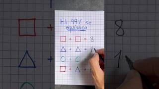 El 99% se equivoca 🤯 #desafiomatematico #matematicas #retomatematico