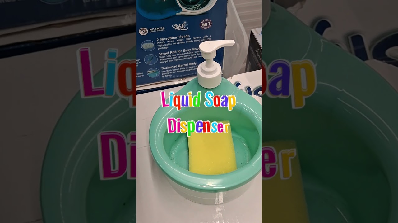 Liquid Soap Dispenser For Your Kitchen