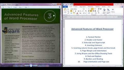 Class V Computer | Chapter 3 | Advanced Features of Word Processor Part I