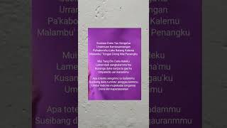 Download Lagu Senga'mo Tu Kadammu MP3