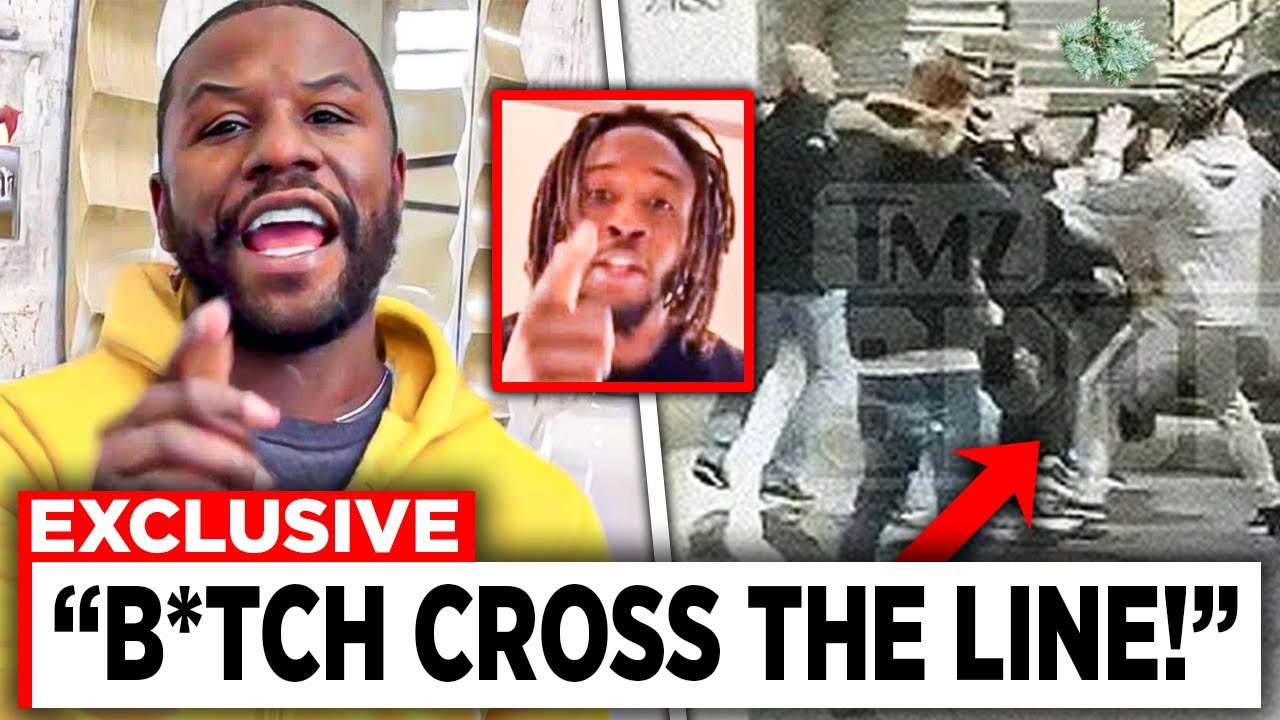 Floyd Mayweather FIRST WORDS After Gervonta PUNCHED Keyshawn At LAX Airport...