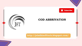 COD ABBREVIATION