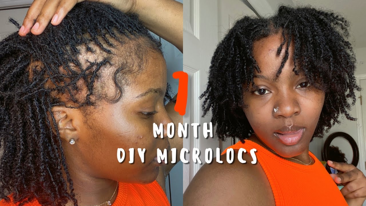 microlocs journey | 7 month microlocs | how to 2 point rotation ...