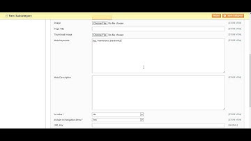 How to Create a Subcategory on Magento