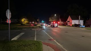 Live Police activity 2 vehicle accident South Bend In 5/19/24