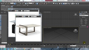 Tutorial on modeling a Coffee table in 3dsmax