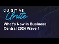 What's New in Business Central 2024 Wave 1