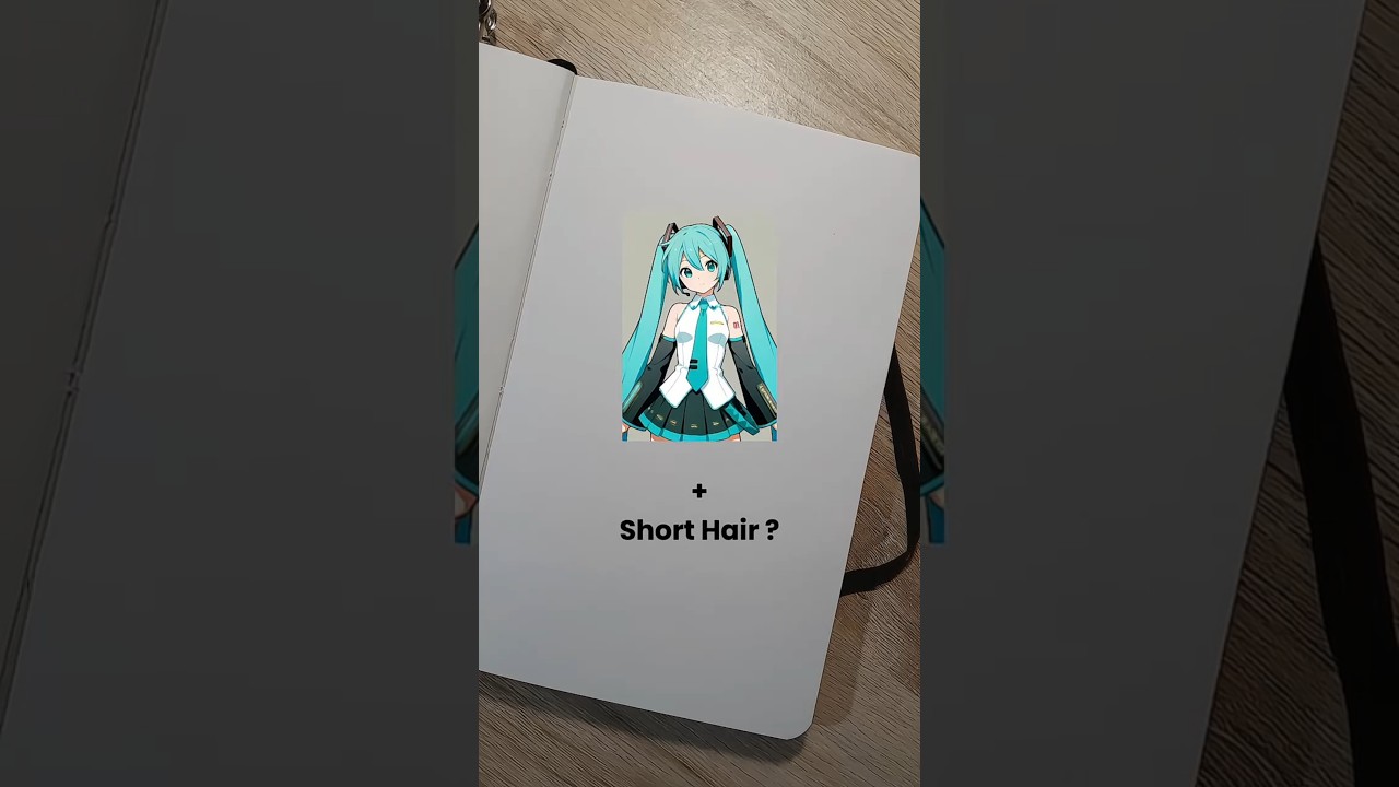 Hatsune Miku with short hair || 