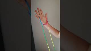 Comment réaliser les ciseaux et le parachute en string