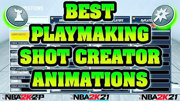 BEST Playmaking Shot Creator Animations 2k21!!! Best Signature Styles for Play Shots in NBA 2k21!!!
