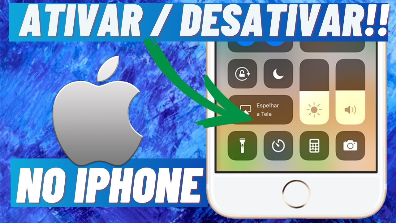 Como Ativar desativar O Central De Controle Do IPhone Configurar 