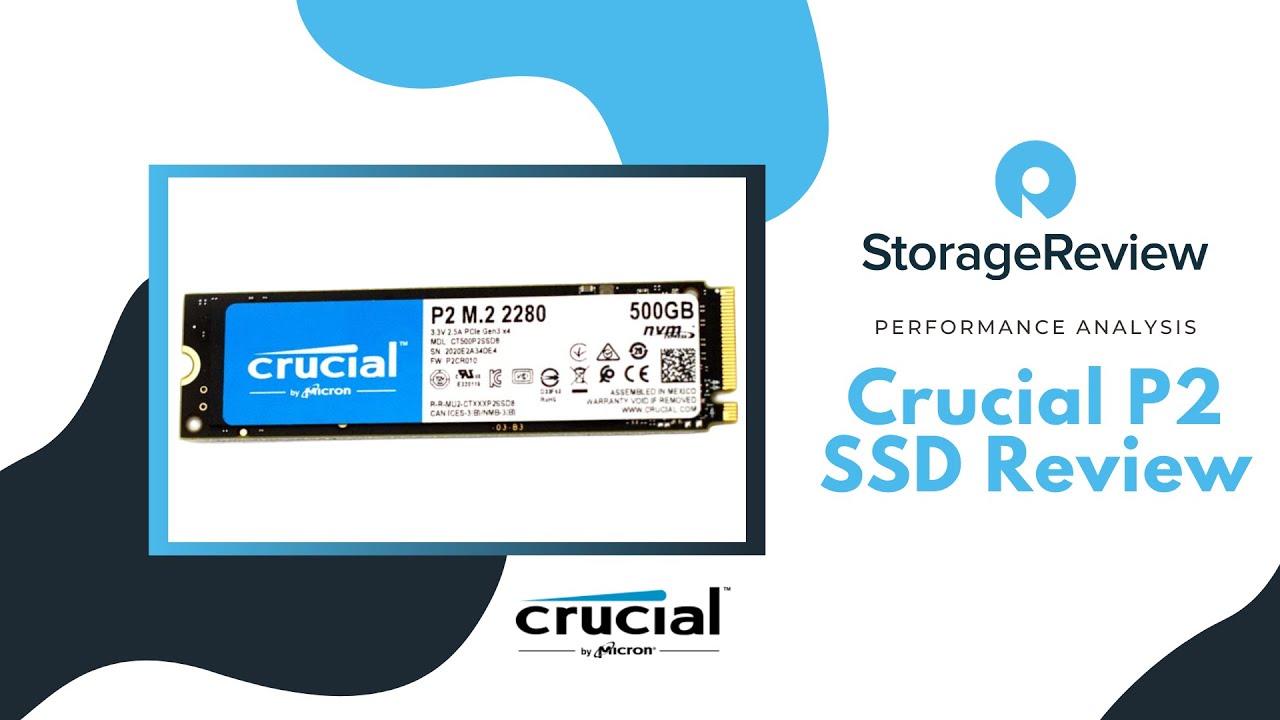 Test SSD NVMe Crucial P2 500 : un second SSD PCI Express