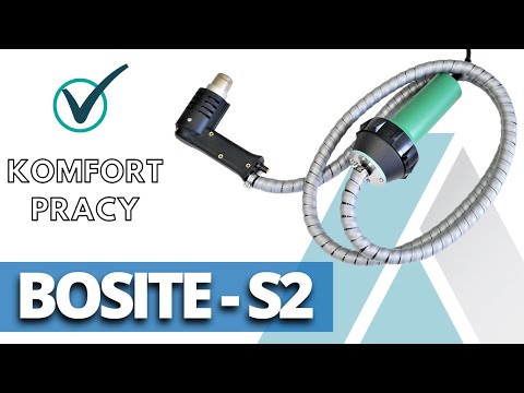 Spawarka do plastiku profesjonalna Bosite S2 wideo