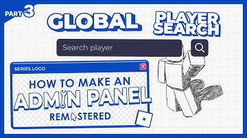 How to make an Admin Panel:Re - Part 3 | Roblox Studio