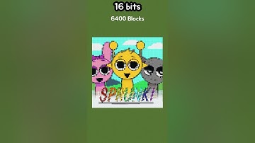 Minecraft Sprunki 64 bits 32 bits 16 bits 8 bits 4 bits 2 bits 1 bit