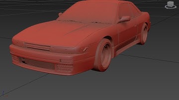 Autodesk 3ds Max / Nissan S13 Modding
