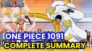 ONE PIECE  1091 SPOILERS - COMPLETE SUMMARY - ENGLISH