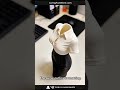 3D Printed White Shirt Office Outfit Creative Vase Figurine